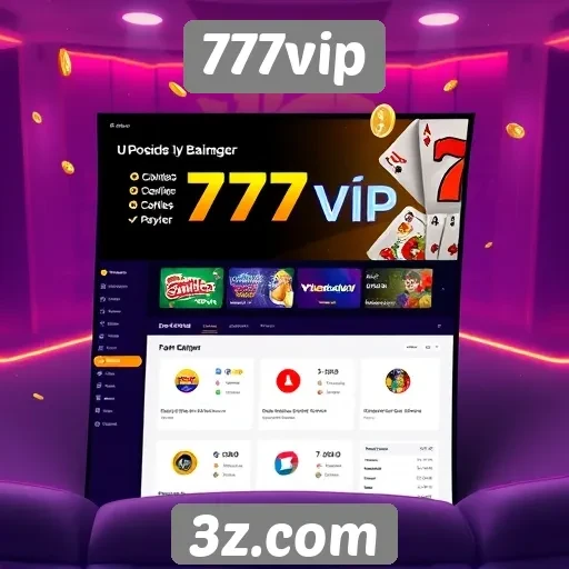 Experiência do usuário no 777vip e interface